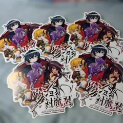 アクション対魔忍 ダイカットフライヤーカード TGS2019限定配布✕5枚のサムネイル