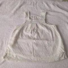 超美品　Biquette アイボリー レース刺繍 キャミソール　サイズ…95cm