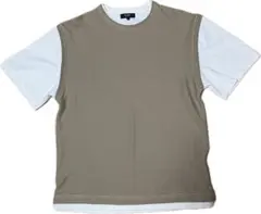 BEAMS HEART 二重袖デザイン Tシャツ Sのサムネイル