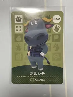 どうぶつの森　あつ森　amiibo ボルシチ