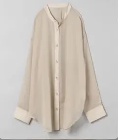 バンドカラーシャツ