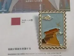 タイムセール】関西万博 EXPO 2025 カタールパビリオン ピンバッジ