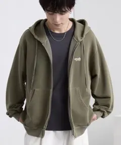 【PENNEYS／ペニーズ】ヴィンテージライクヘビーウェイトジップパーカー・Mカ