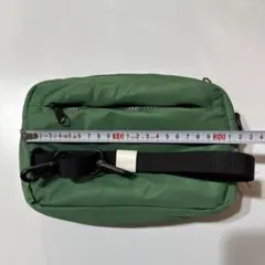 緑色 ショルダーバッグ 調整可能ストラップ