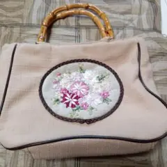 値下げ刺繍バック