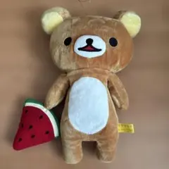 リラックマ スイカ　ぬいぐるみ　夏