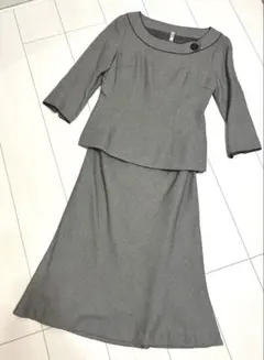 WHITEJOOLA スカートスーツ　セットアップ　セレモニー　フォーマル