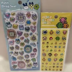 【正規品】たまごっち　プチドロ　タイルシール2点セットのサムネイル