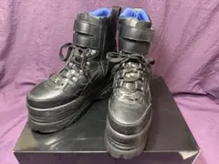 Yosuke 厚底9cm ハイカットスニーカーBlack　25.0cmのサムネイル
