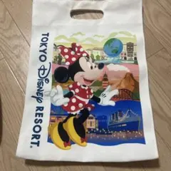 東京ディズニーリゾート トートバッグ ミッキー ミニー ショッピング袋柄