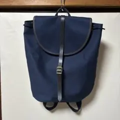 希少・美品】BRADY リュックサック カーキ 巾着型 大容量 廃盤 レア