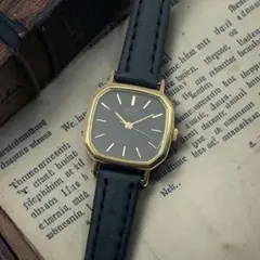 70s Vintage Seiko シャリオ ブラック文字盤 トノー - メルカリ