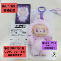 LABUBU ラブブ big into energy エナジー luck 紫 ②