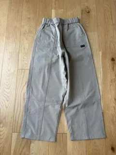 green label relaxing キッズナイロンパンツ　ベージュ130