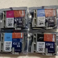 お値下げ 新品　EPSON用　インクカートリッジ　OHM INK-E32-6Nのサムネイル