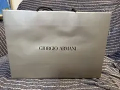 Giorgio Armani ショップ袋 シルバーのサムネイル