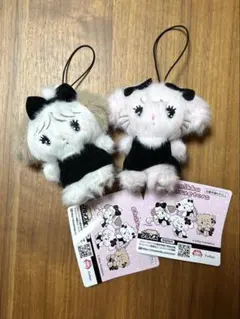 mikko black ribbon マスコット