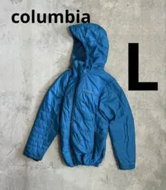 【トレンドカラー‼️】Columbia ダウンジャケット L 青　ブルー