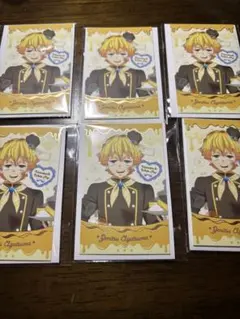 鬼滅の刃 我妻善逸 チョコ風カード 6枚セット