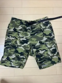 GRAMICCI 迷彩ショートパンツ L