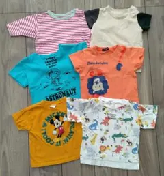 半袖（七分袖）　Tシャツ　80サイズ　まとめ　6点　保育園