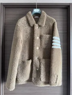 希少正規品新品 THOM BROWNE トムブラウン ムートンジャケット3サイズ