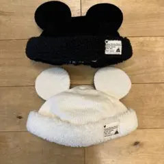 ディズニー　ボアキャップ コーデュロイ 2点セット