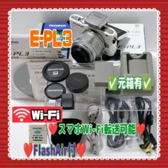 ❤️OLYMPUS❤️E-PL3❤️元箱有❤️Wi-Fi転送可能❤️80710のサムネイル
