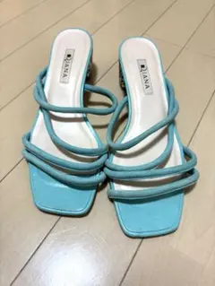 美品】DIANA ダイアナ リボンライクウェッジソールサンダル - メルカリ