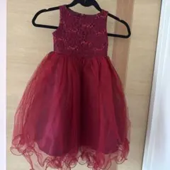 キャサリンコテージ ドレス ピアノ発表会 バーガンディ