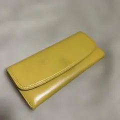 土屋鞄　イエロー レザー 長財布 ロングウォレットのサムネイル