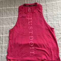 Nike Dri-FIT ピンクタンクトップ M