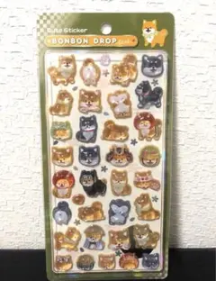 新品未開封 ボンボンドロップシール 正規品 柴犬 しばいぬ