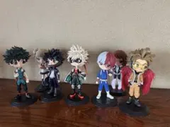 僕のヒーローアカデミア フィギュア 7体セット　Qposket 現状品