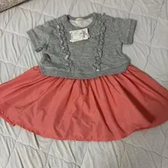 新品タグ付き　キッズズー　ワンピースのサムネイル