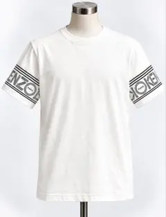 【美品】KENZO ケンゾー Tシャツ ホワイト 白 袖ロゴ