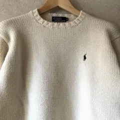 90’ polo by Ralph Lauren 厚手　セーター　M