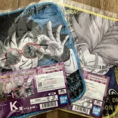 ドラゴンボール ハンドタオル BANDAI 1番くじ　2枚セット
