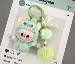 ラブブ らぶぶ Labubu キーホルダー2点セット