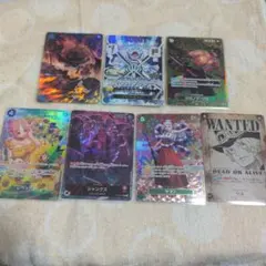 ワンピースカード　まとめ売り　7枚セット