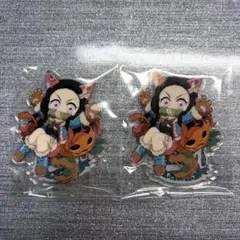 【未開封】鬼滅の刃 ハロウィン アクリルスタンド 竈門禰豆子 2点