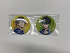 ブルーロック 潔世一 蜂楽廻 サイン入り缶バッジ