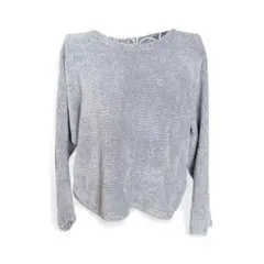 Bershka ベルシュカ グレー ふわふわ　長袖ニット　M 春秋冬　レディース