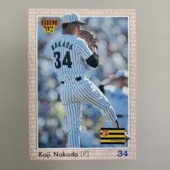 仲田幸司 BBM 92 プロ野球カード 阪神タイガース