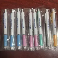 製薬会社ノベルティー　未使用品　ボールペン　全9本