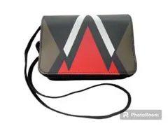 未使用　レトロショルダーバッグ　個性的ポーチ