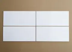 USMハラー用パーツ パネル 板 73x33cm 部品 パーツ ホワイト 4枚