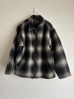 eddie bauer 黒タグ オンブレ ウールジャケット