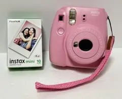 FUJIFILM チェキ instax mini 8+ 本体　フィルム10枚付