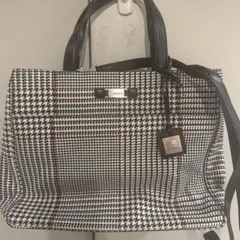 LAUREN 千鳥格子柄ショルダーバッグ
